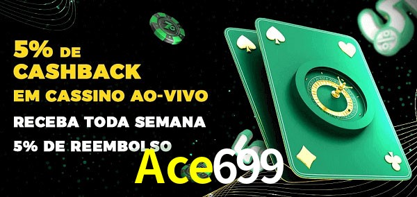 Promoções do cassino ao Vivo Ace699